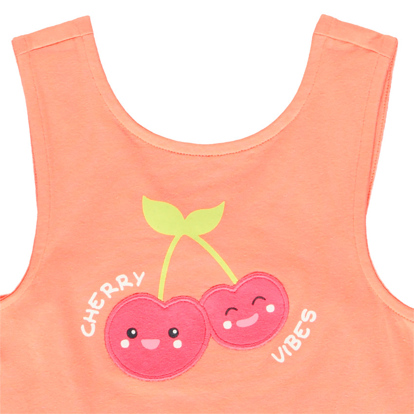 Conjunto de playa sin mangas y leggings para bebé niña 