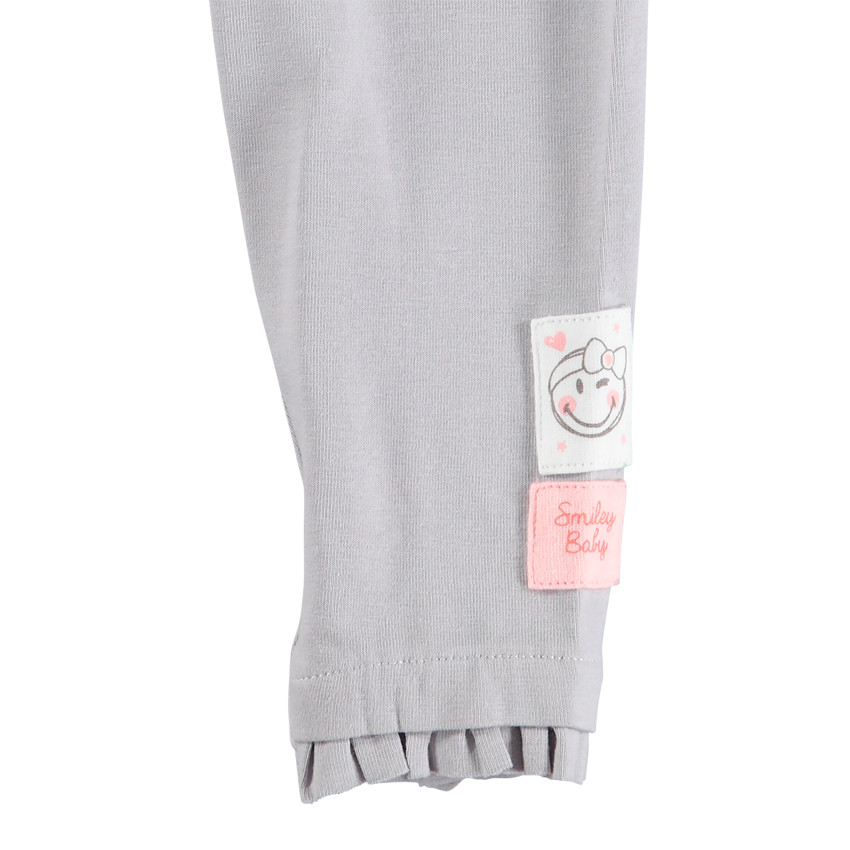 Conjunto con túnica, sudadera y leggings de Smiley 