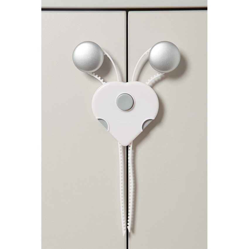 Cierre de seguridad armario - Blanco 