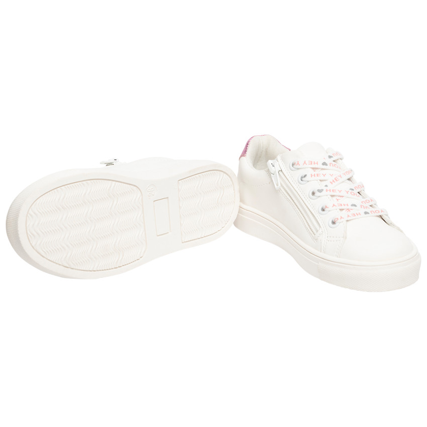 Zapatillas bajas con cordones y bandas aplicadas para niña  Additional Zapatillas bajas con cordones y bandas aplicadas para niña
