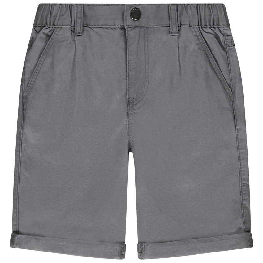 Bermudas lisas de tela para niño 
