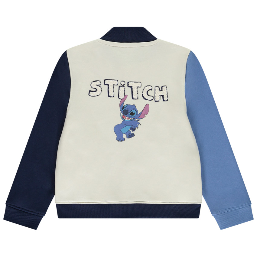 Chaqueta estilo bomber efecto colorblock Stitch de Disney para niño 