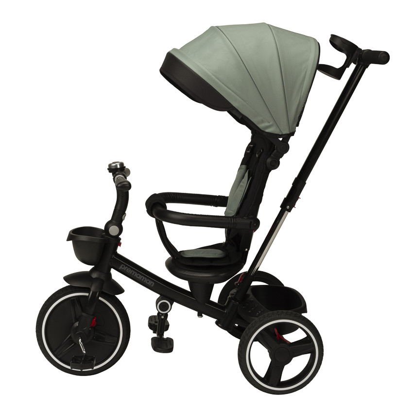 Triciclo evolutivo Triky verde/negro 