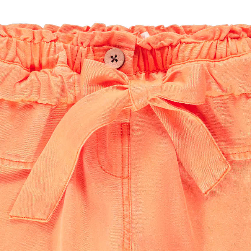 Short en toile uni pour fille  Additional Short en toile uni pour fille