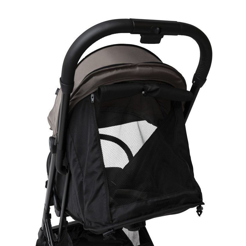 Silla de paseo bastón reclinable Aria Plus taupe 