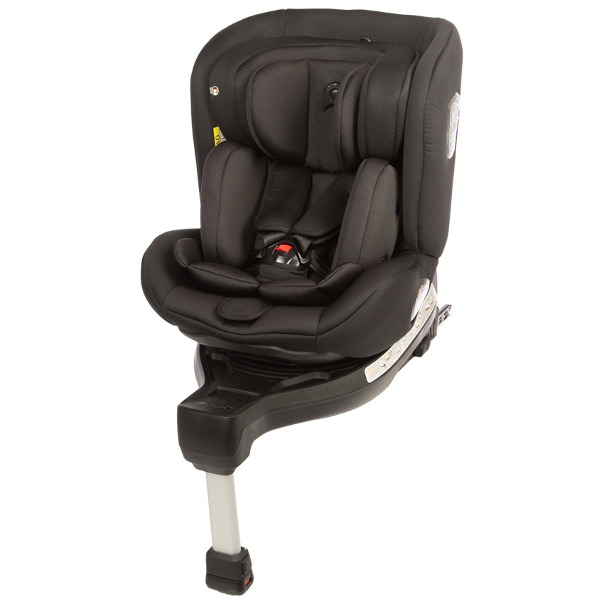 Silla de coche giratoria i-Twist i-Size negra 