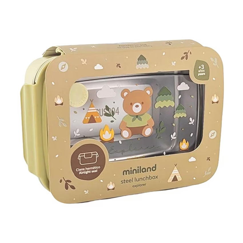 Fiambrera infantil Steel Lunchbox Explorer 