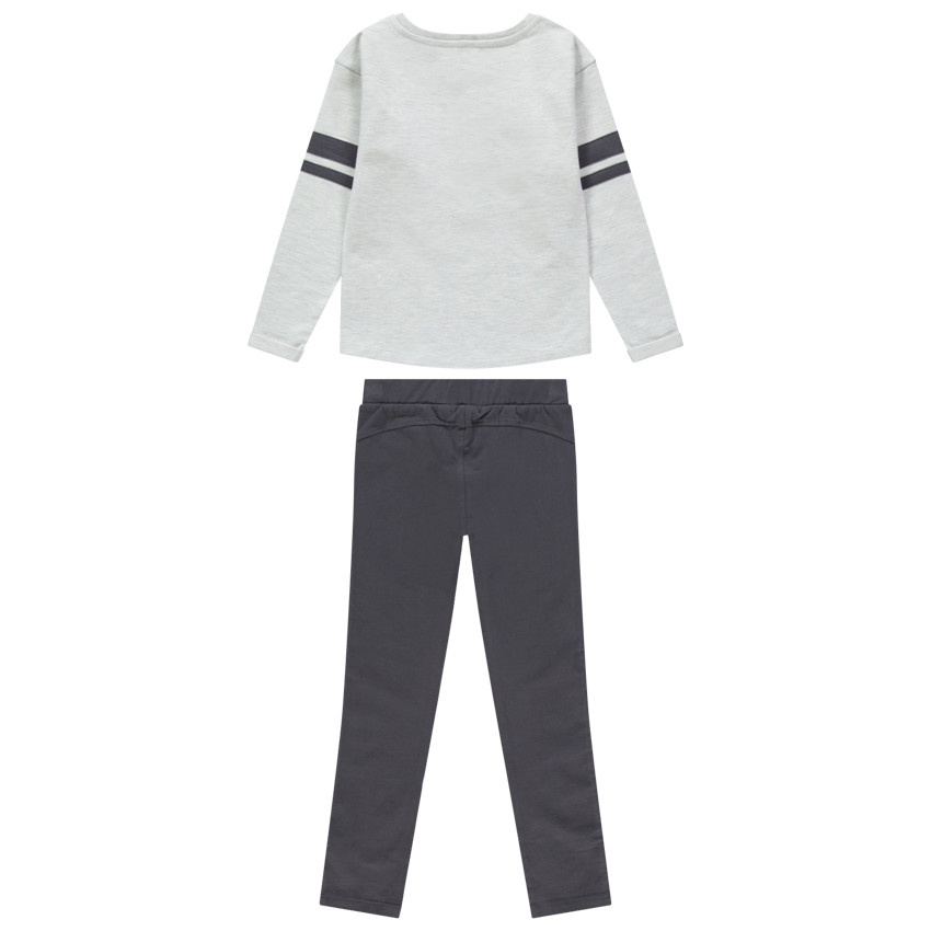 Conjunto jogging mensaje estampado  Additional Conjunto jogging mensaje estampado