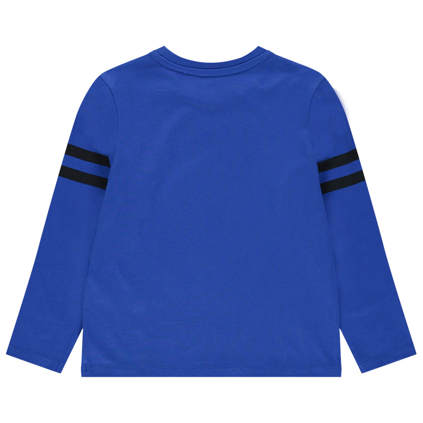 Camiseta de manga larga de algodón ecológico con estampado de Superman 