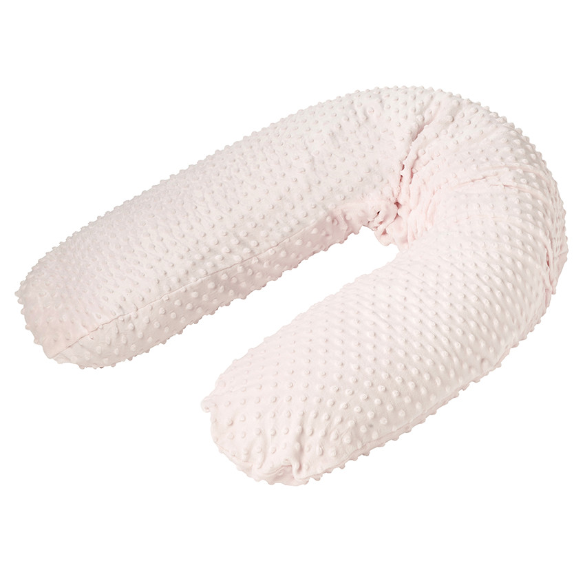 Funda de cojín de lactancia polar - Lunares rosas Main Funda de cojín de lactancia polar - Lunares rosas