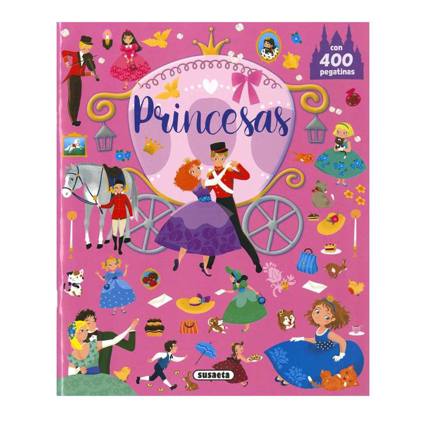 Libro colección pegatinas para todos Princesas +5 años 