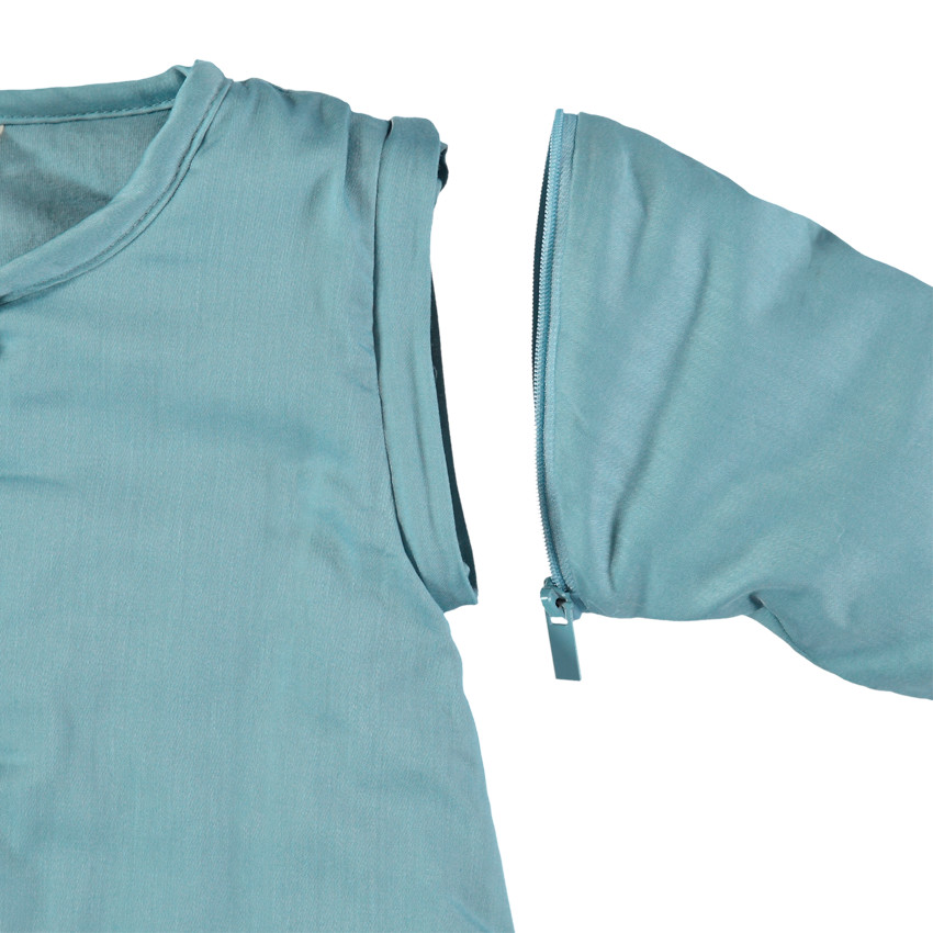 Saco de dormir con mangas desmontables y estampado de fantasía 