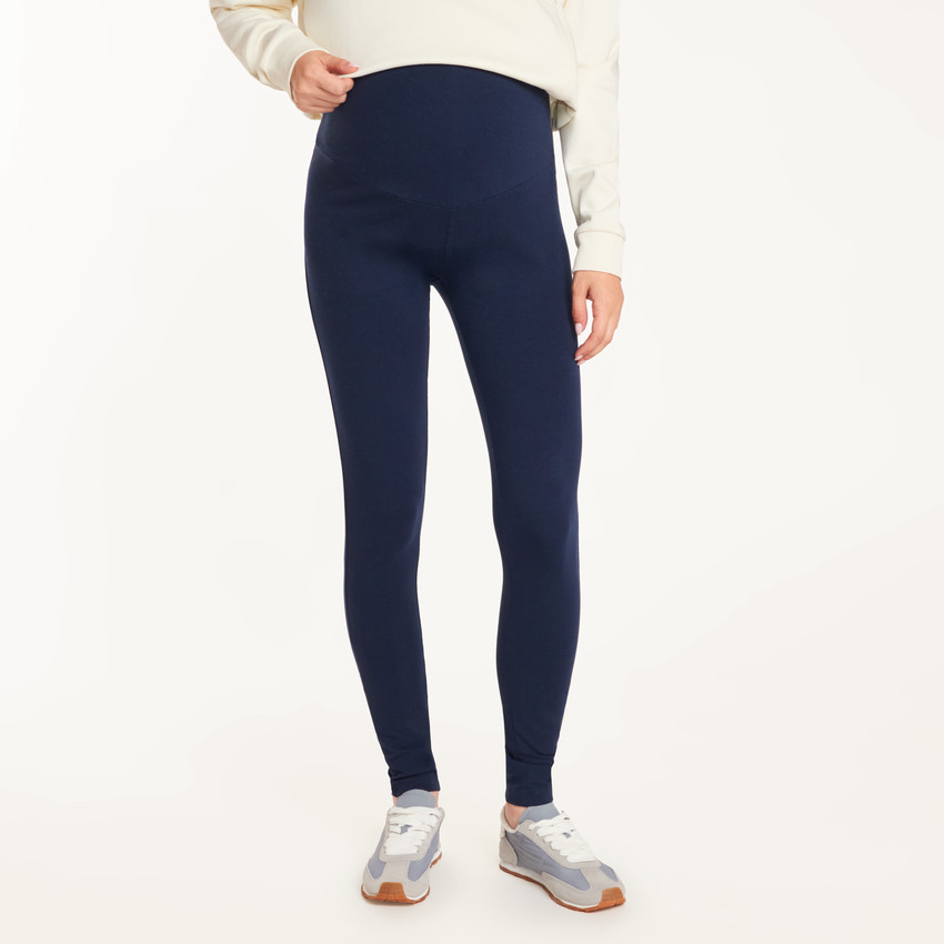 Leggings de maternidad ajustados con cinturilla alta 