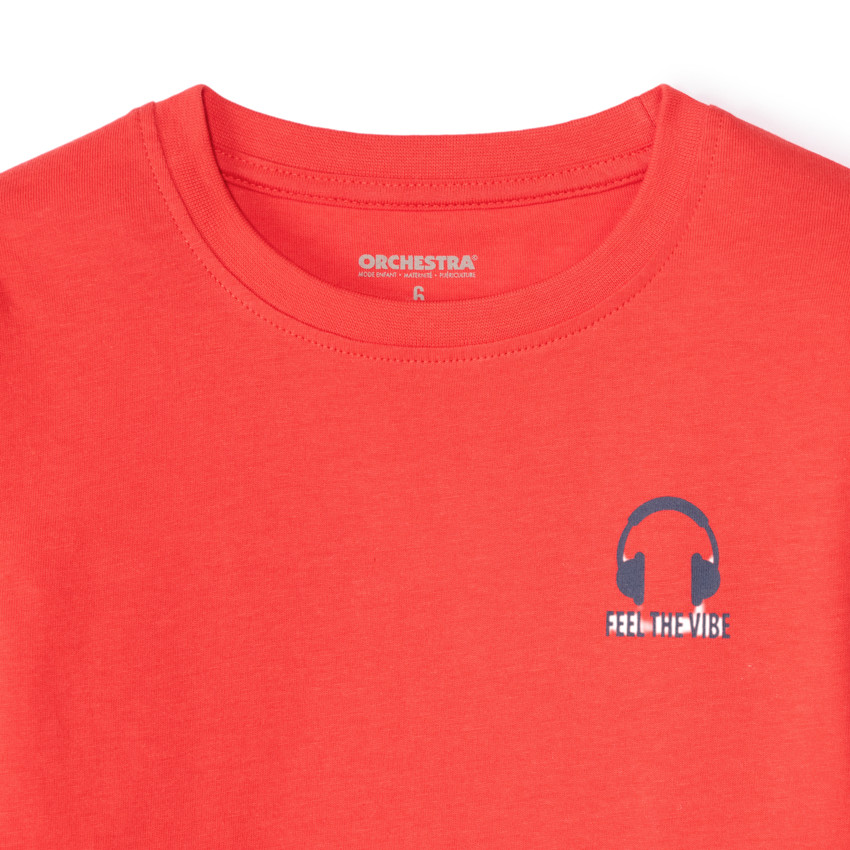 Lote de 3 camisetas de manga larga con estampado de casco para niño 