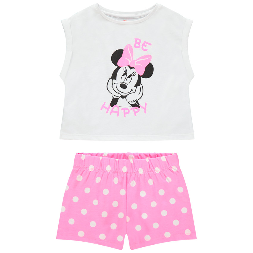 Pijama corto estampado Minnie Disney y short de lunares  Additional Pijama corto estampado Minnie Disney y short de lunares