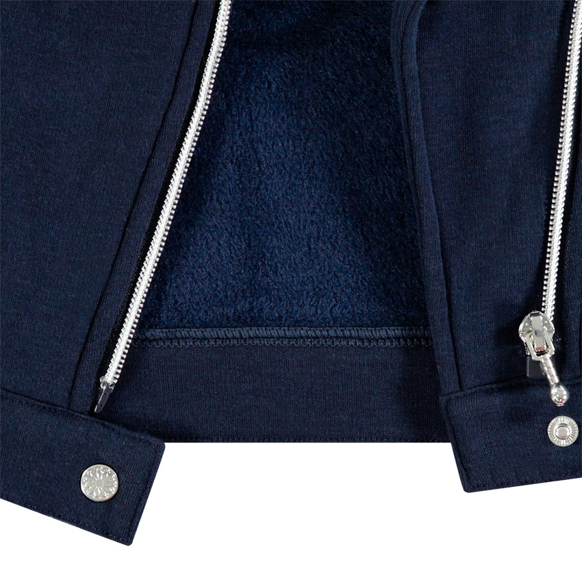 Chaqueta estilo biker felpa y forro borreguillo fino  Additional Chaqueta estilo biker felpa y forro borreguillo fino