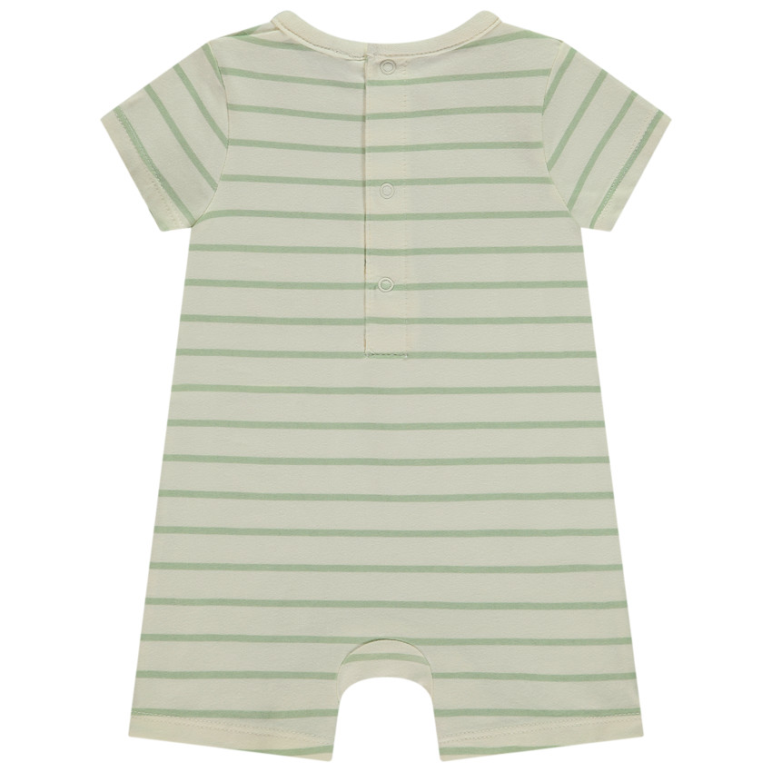 Combishort a rayas con estampado de goma Simba Disney para bebé niño 