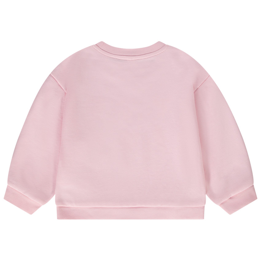 Sudadera oversize de felpa con motivos de corazones para bebé niña  Additional Sudadera oversize de felpa con motivos de corazones para bebé niña