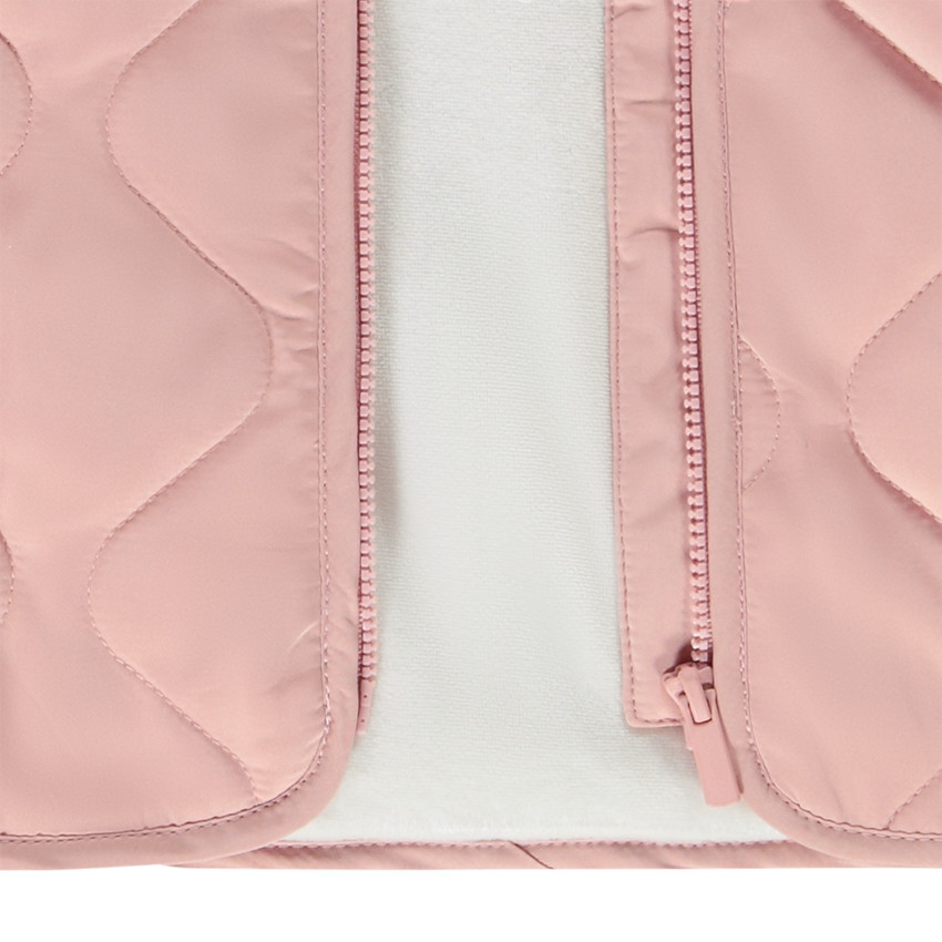 Parka acolchada para bebé niña con capucha especial para frío intenso 