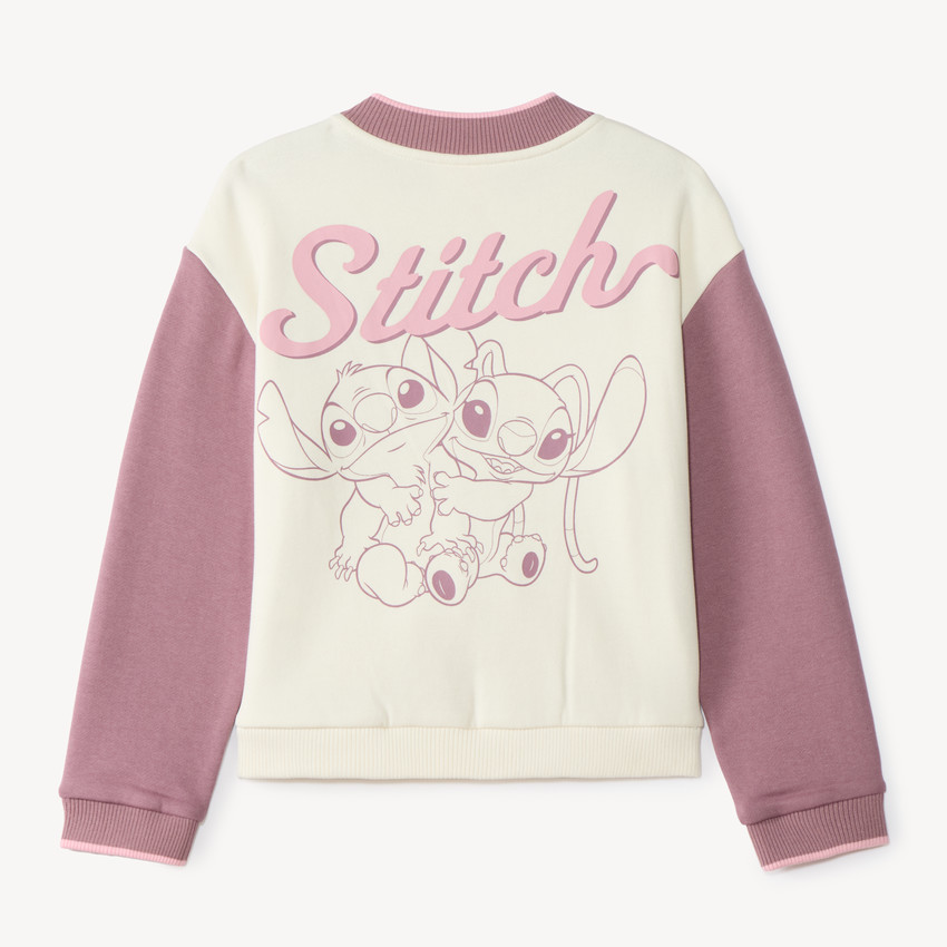 Chaleco teddy niña Stitch y Angel Disney 