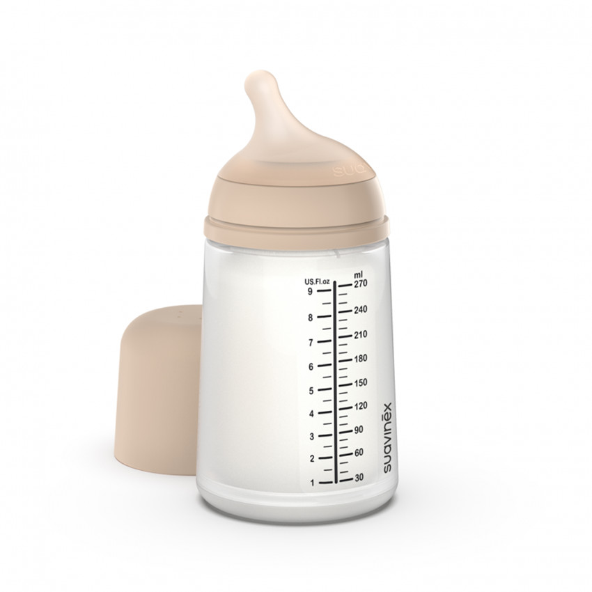 Biberón anticólicos Zero.Zero 270 ml flujo medio 3M+ Light 