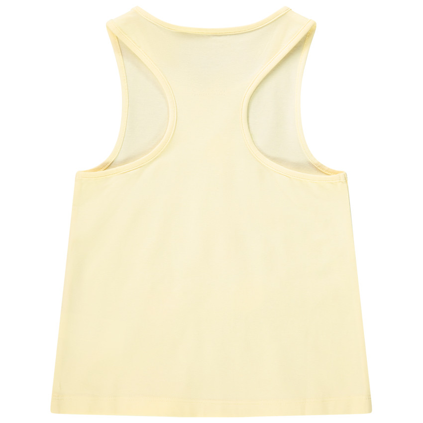 Camiseta sin mangas estampada limonada para niña 