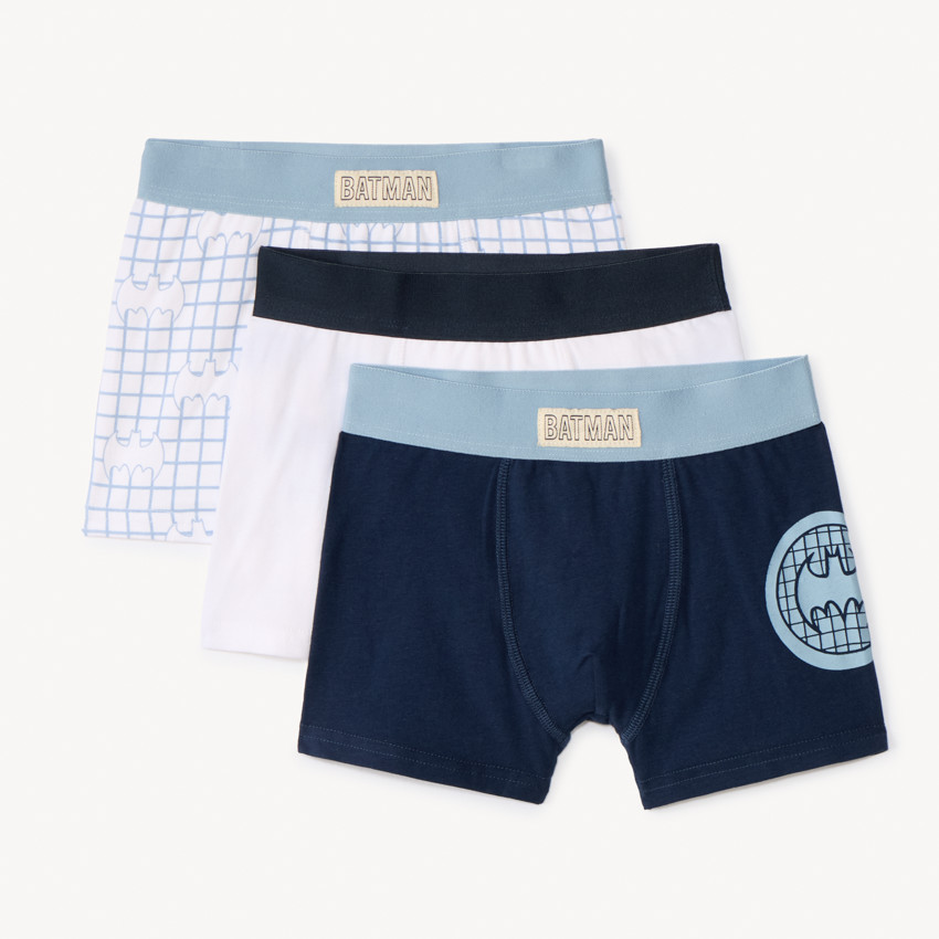 Lote de 3 boxers de Batman Warner para niño 