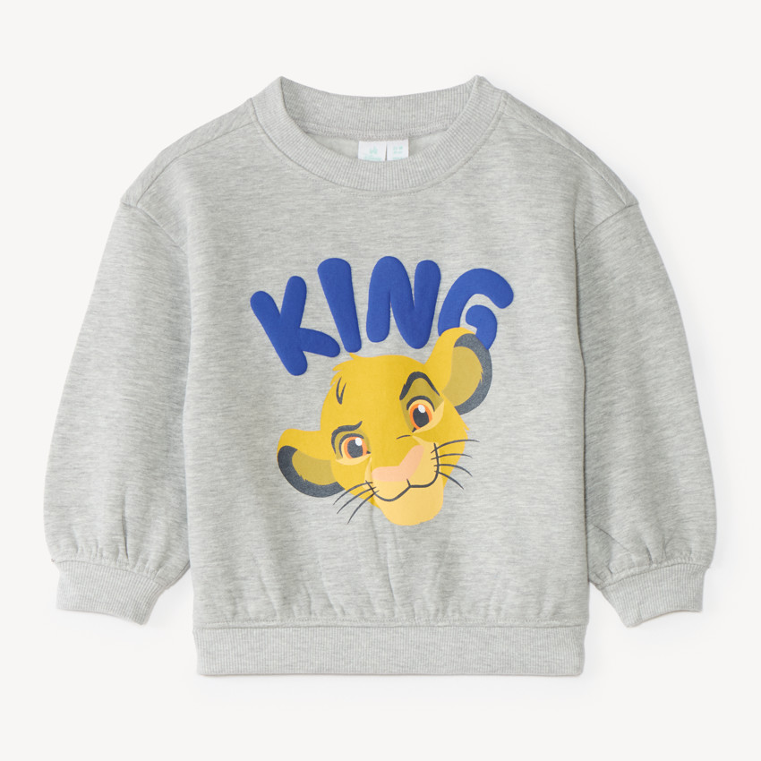 Sudadera de felpa para bebé niño con estampado de Simba de Disney El Rey León 