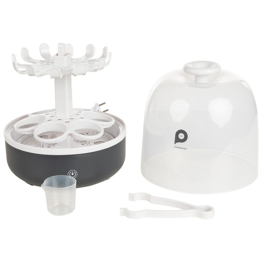 Esterilizador eléctrico Milo - Gris y Blanco 