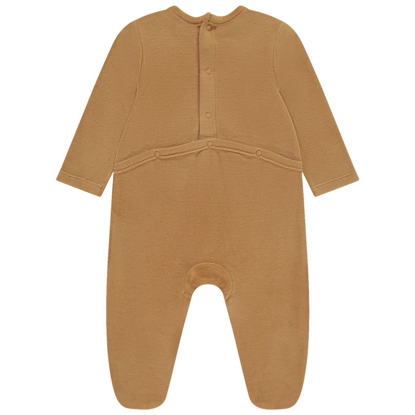 Pelele de terciopelo con estampado fantasía para bebé niño  Additional Pelele de terciopelo con estampado fantasía para bebé niño