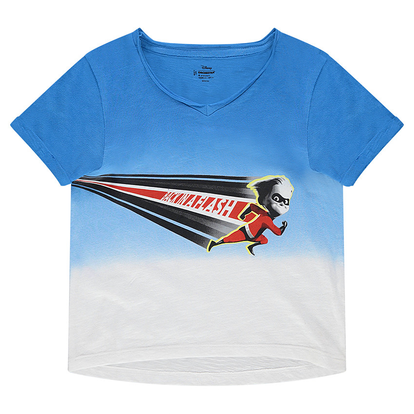 Camiseta de manga corta con efecto tie-dye y superhéroe de ©Disney  