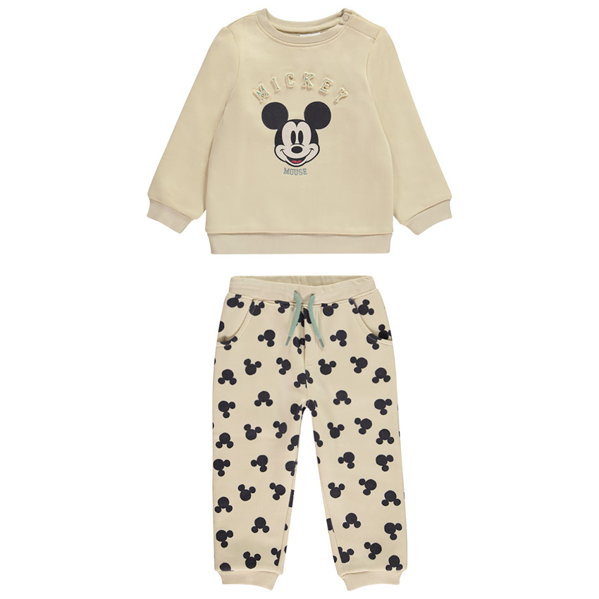Conjunto de chándal de felpa Mickey Disney para bebé niño 