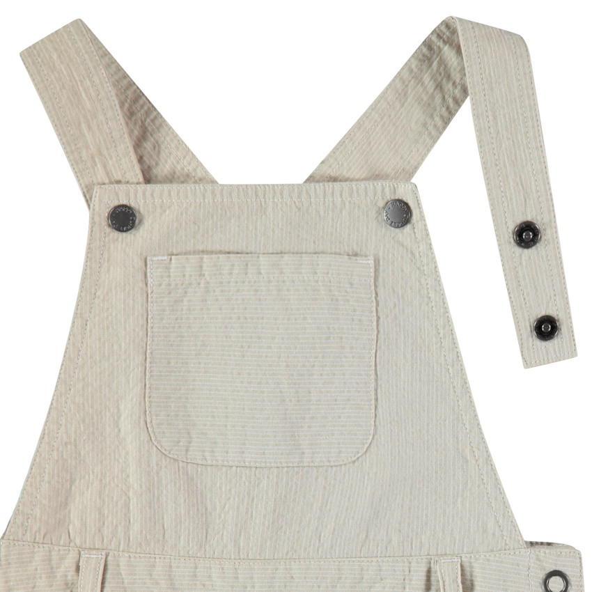 Peto corto beige de algodón  