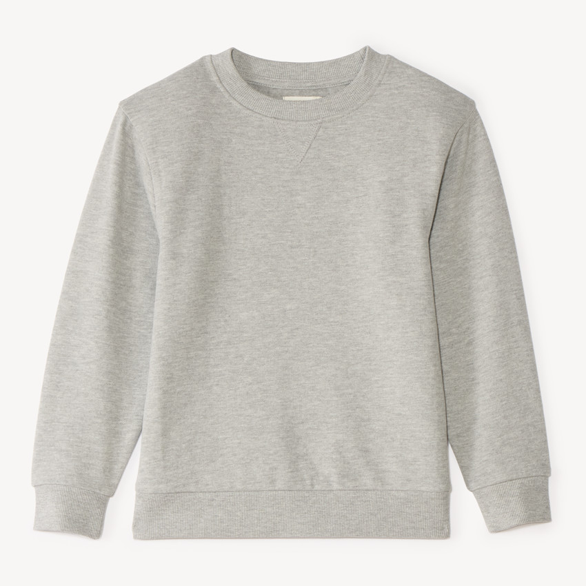 Sudadera para niño de felpa lisa 