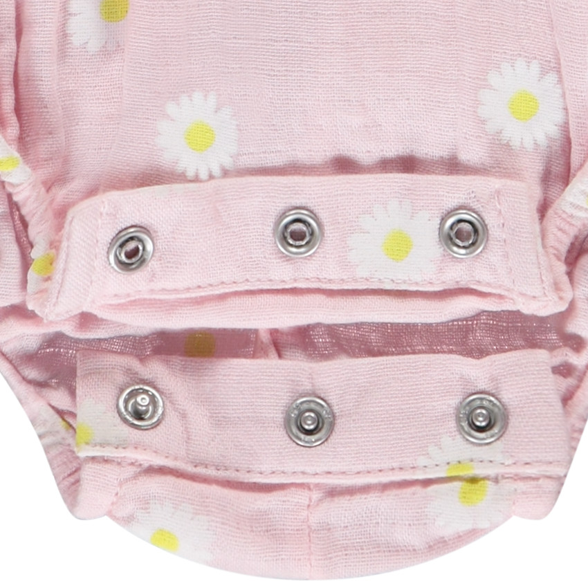 Pelele de manga larga estampado margaritas para bebé niña  Additional Pelele de manga larga estampado margaritas para bebé niña
