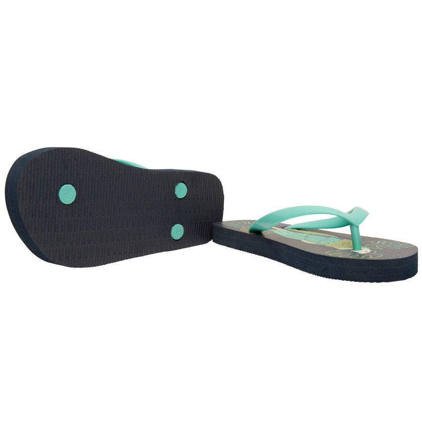 Tongs estampadas de loro para niño con tira según la edad 