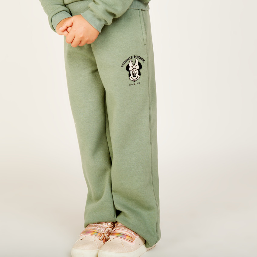 Jogging amplio de Minnie Disney forrado de sherpa para niña 