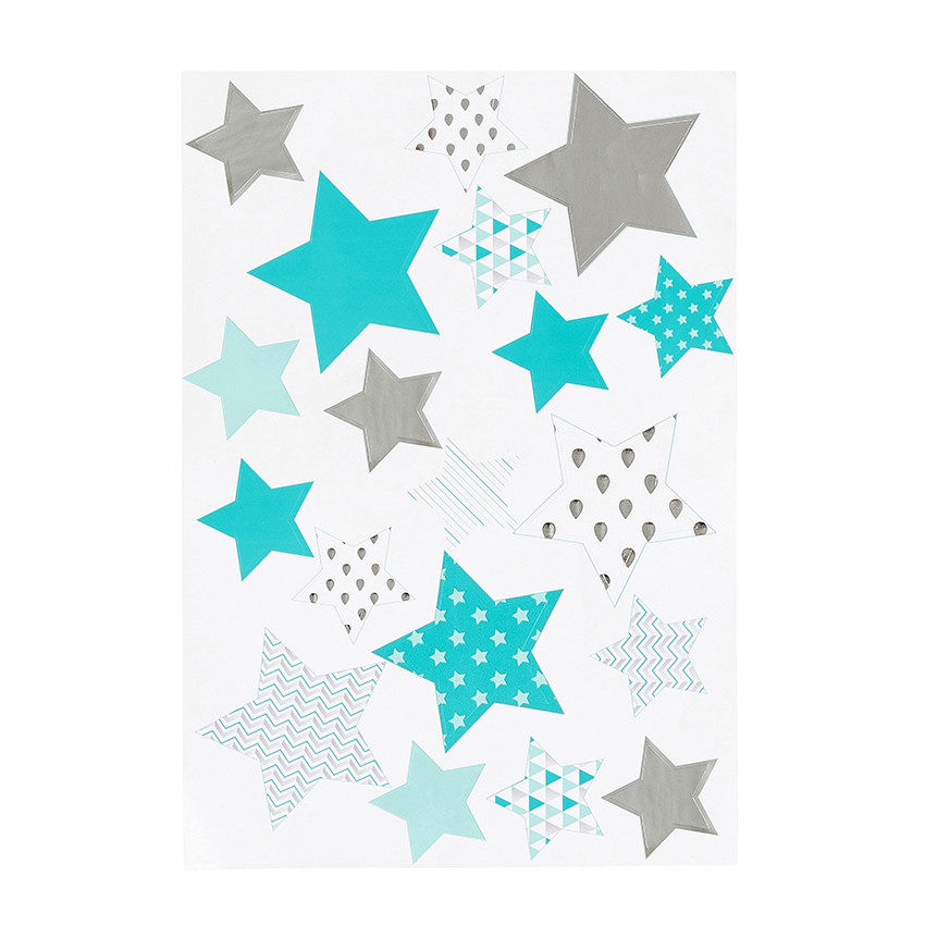 Stickers estrellas estampado 