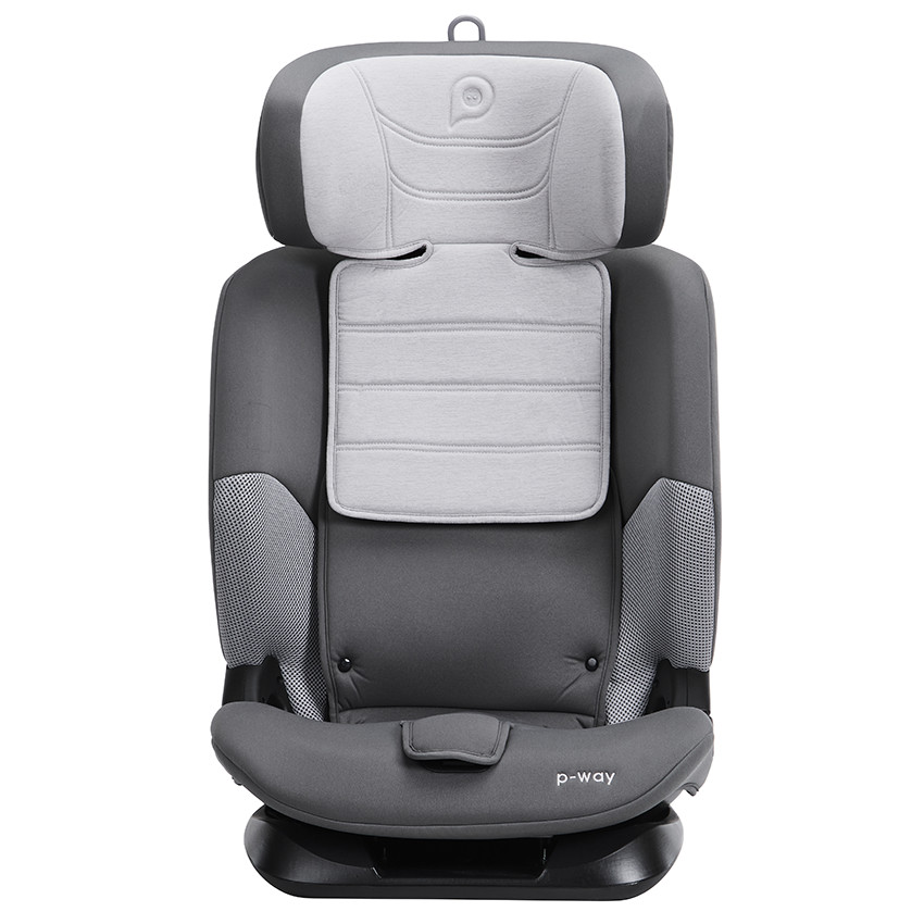 Silla de auto Isofix y i-Size 76-150 cm P-Way gris  Additional Silla de auto Isofix y i-Size 76-150 cm P-Way gris