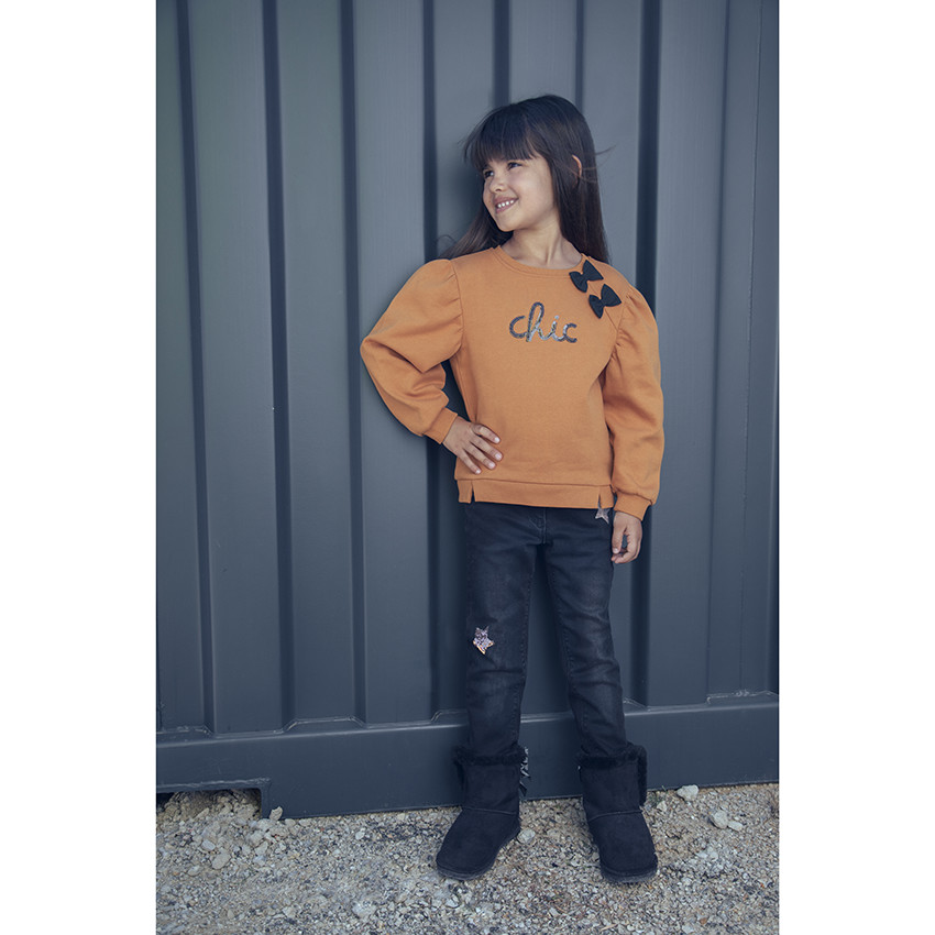 Jeans skinny detalles estrellas con lentejuelas 