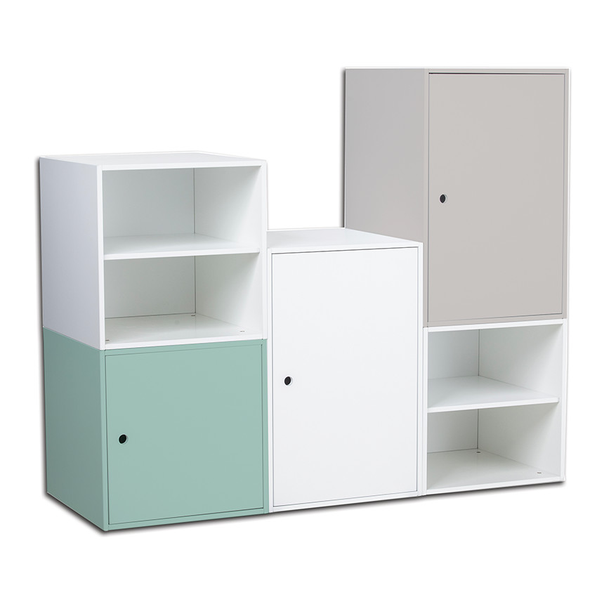 Pequeño cajón con puerta My Story - Verde 