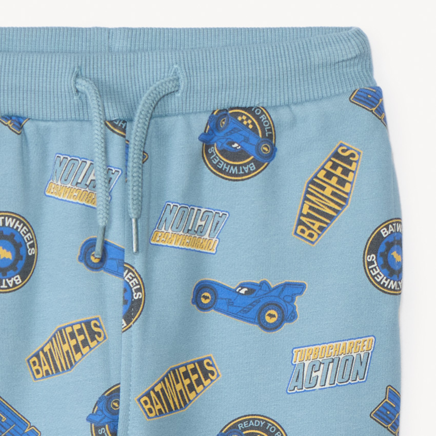 Pantalón de chándal de felpa Batwheels Warner para niño. 