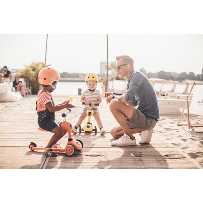 Trotinette 2-en-1 Highwaykick 1 Peach 12m-5ans 