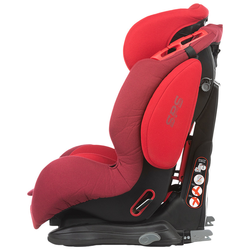 Silla de auto isofix Pepper grupo 1/2/3 - Rojo Main Silla de auto isofix Pepper grupo 1/2/3 - Rojo