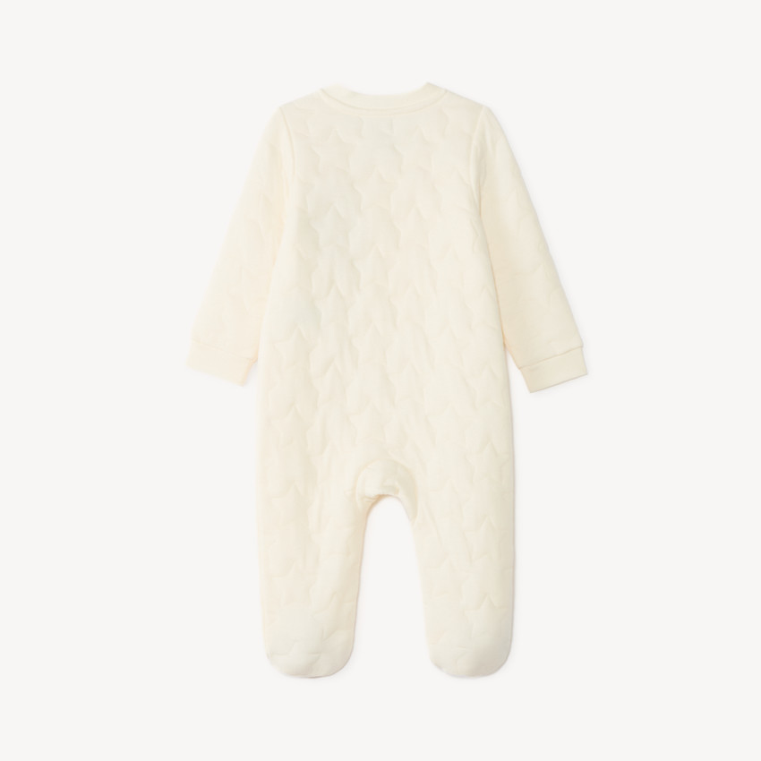 Pijamas de bebé niño con cremallera acolchados con motivos de estrellas 