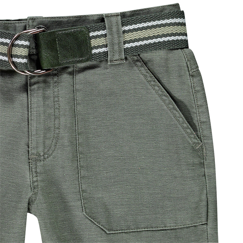 Bermudas algodón y lino 