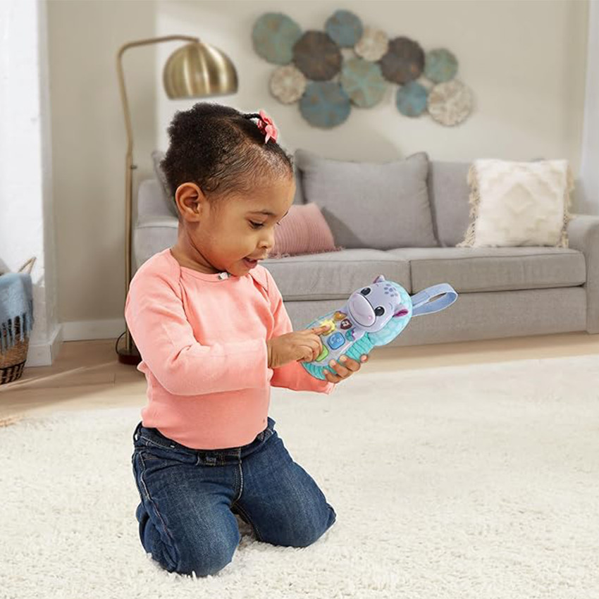 Teléfono de juguete para bebés Hipo Pop it azul 