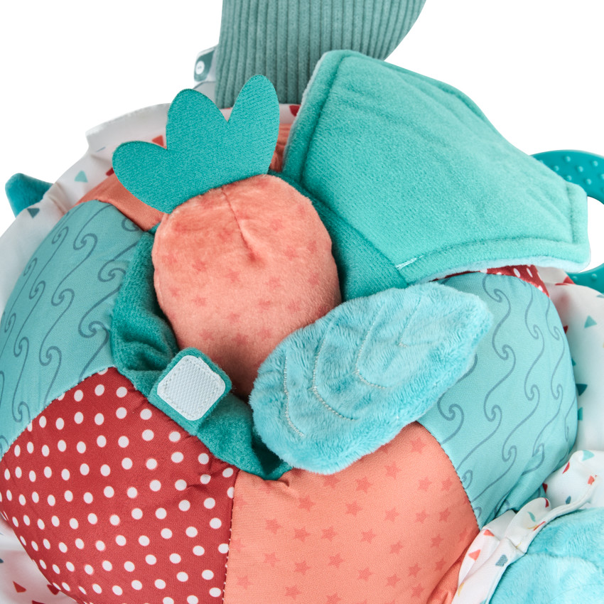Peluche de actividades Sacha la tortuga 