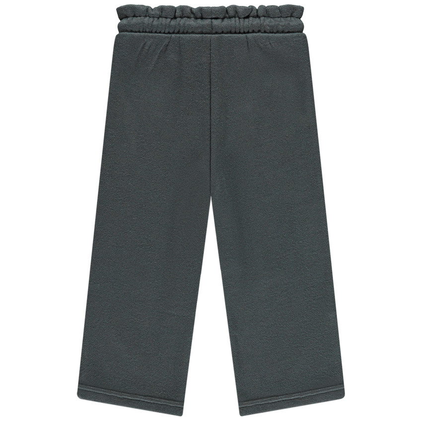 Pantalón jogging amplio en coupé-cousu para niña. 