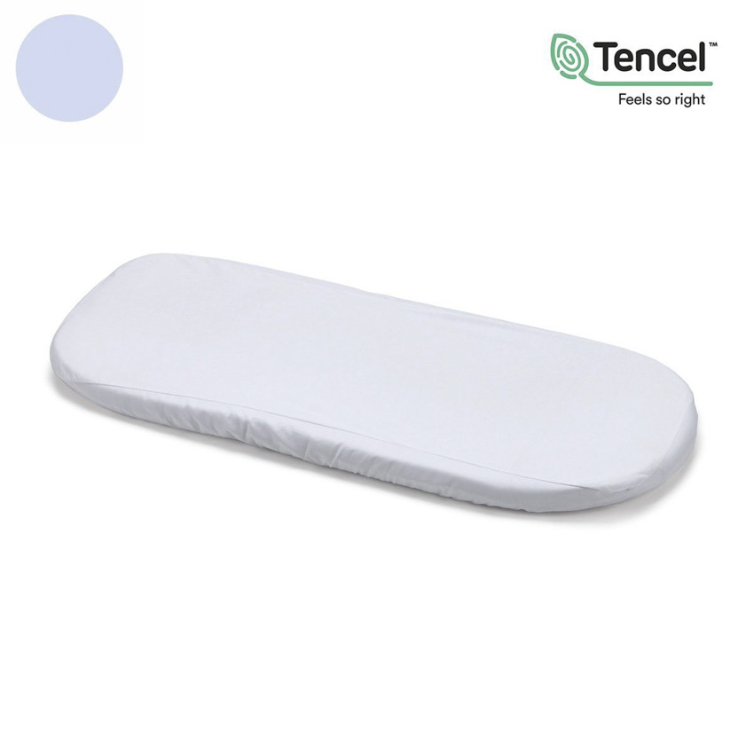 BAJERA AJUST.IMP.TENCEL MOISES 35x80x7 CM LISO E CELESTE 
